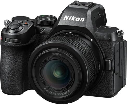 كاميرا Nikon Z5 II بدون مرآة مع مجموعة عدسات مقاس 24-50 مم f/4-6.3 وعدسة Tamron مقاس 70-300 مم f/4.5-6.3 + 2 مرشحات للأشعة فوق البنفسجية + بطاقة 128 جيجابايت + قارئ بطاقات + حافظة غطاء العدسة + طقم تنظيف + حقيبة كاميرا (12 عنصرًا) in Kuwait