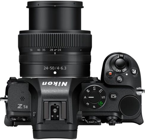 كاميرا Nikon Z5 II بدون مرآة مع مجموعة عدسات مقاس 24-50 مم f/4-6.3 وعدسة Tamron مقاس 70-300 مم f/4.5-6.3 + 2 مرشحات للأشعة فوق البنفسجية + بطاقة 128 جيجابايت + قارئ بطاقات + حافظة غطاء العدسة + طقم تنظيف + حقيبة كاميرا (12 عنصرًا) in Kuwait