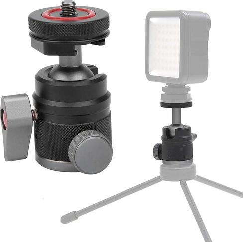 FILFEEL VELEDGE M4 Aluminum Alloy Cold Shoe Head with /4 Inch Screw for Camera and Tripod Adapter in Kuwait