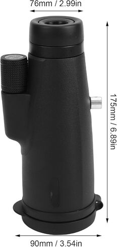 تلسكوب أحادي العين من RiToEasysports، بصريات مدمجة عالية الطاقة مقاس 12x50، نطاق الطيور للمشي لمسافات طويلة والسفر والتخييم المتحمسين في الهواء الطلق in Kuwait