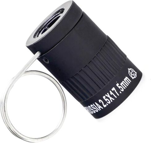 2.5 Ratio Miniature Finger Buckle Monocular Handheld for Observing Coin in Saudi Arabia