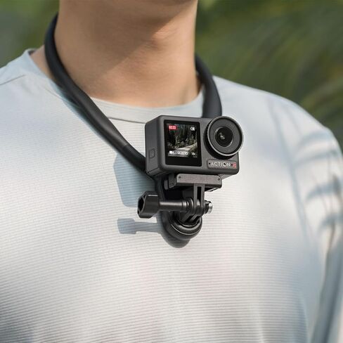 حامل تعليق على الرقبة من Osmo Action متوافق مع DJI Osmo Action 6، وكاميرا Osmo Action 5 Pro/4/3/2، رؤية أولية in Kuwait