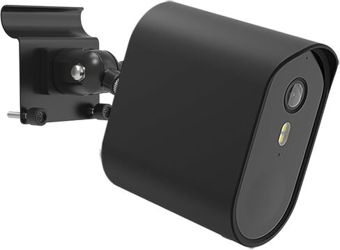 No-Drill Vinyl Siding Mount with Silicone Cover for AOSU Security Cameras Wireless Outdoor (Wireless Cam Pro/Max) Black in Kuwait