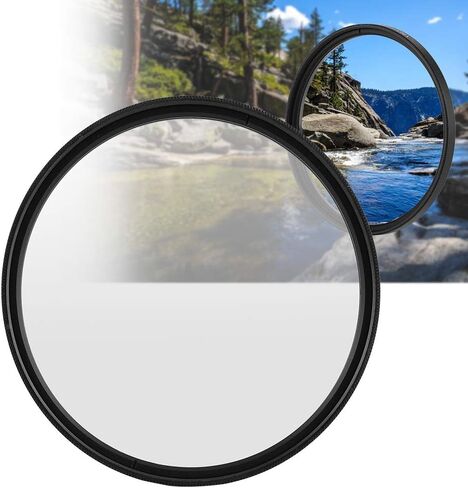 49mm Filter Lens Protection Ultra Slim Black Frame Optical Glass Aluminum for Camera Accessories DSLR Mirrorless（49mm 52mm 55mm 58mm 62mm 67mm 72mm 77mm 82mm Optional） (67mm) in Saudi Arabia