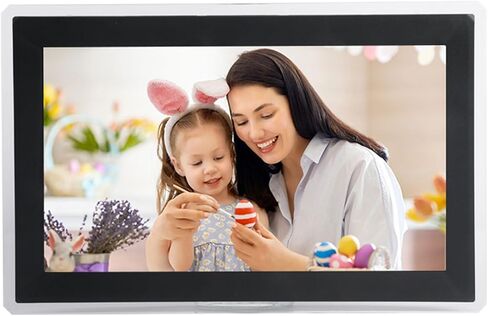 Jectse WiFi Digital Picture Frame, 15.6 Inch Touchscreen 32GB Storage, Organize Family Schedule, Chores with Backup and Color Coding, Transform Kitchen, Office into Interactive with FHD (US Plug) in Kuwait