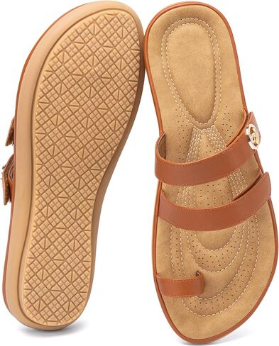 Comfortable Womens Slide Sandals: Slip-On & Cloud-Soft Cushioned for Daily Errands & Home - Breathable & Anti-Slip for All-Day Confidence in Summer - Busy Women 25-45 in Saudi Arabia