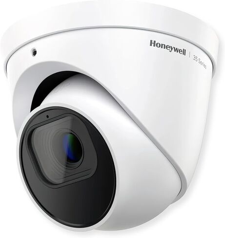 هانيويل HC35WE5R3 5MP IP IR كاميرا كروية ثابتة، أبيض؛ CMOS للمسح التقدمي 1/2.8 بوصة؛ IR ذكي؛ مسافة IR تصل إلى 40 مترًا؛ 2D/3D DNR؛ تخزين Micro SD يصل إلى 256 جيجابايت؛ اتصال RJ-45 Ethernet in Kuwait
