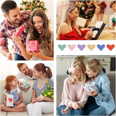 الإشارات المرجعية الجلدية على شكل قلب، 6 قطع من HOMTEK، علامات كتاب لطيفة لصفحة الزاوية لقراءة النساء، محبي الكتب والمدرسين والطلاب، هدايا قراءة يدوية لطيفة (الحب A-6pcs) in Kuwait
