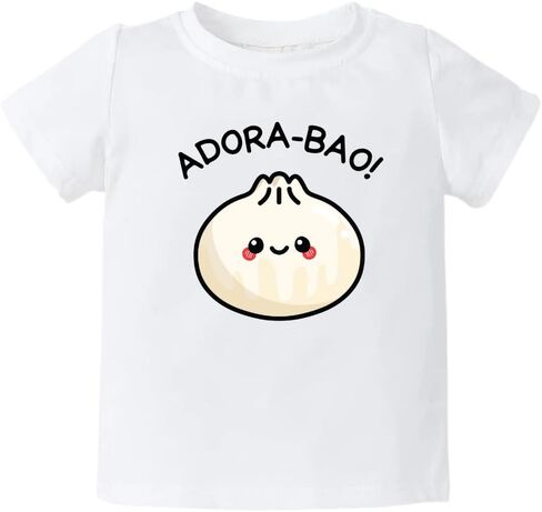 Adora-Bao Cute Baby Onesie® Brand Bodysuit قميص زلابية ملابس مخصصة ممتازة للجنسين هدية للأطفال للأم حديثي الولادة in Kuwait