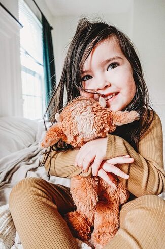 حزمة بطاقات تأكيد وSlumberkins Yak Snuggler | يعزز قبول الذات والحديث الإيجابي عن النفس | الأدوات العاطفية الاجتماعية للأعمار 0+ (ياك سناجلر القطيفة + بطاقة التأكيد) in Kuwait