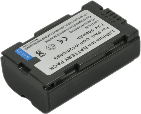 CGR-D08 بطارية + شاحن تيار متردد واحد لـ cgr-d16 d28 d08s d16s d28s كاميرا رقمية شاحن بطارية كاميرا فيديو متوافق مع s1a in Kuwait