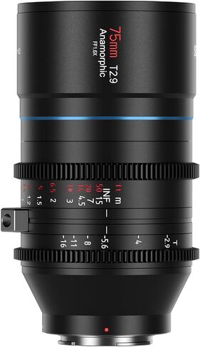 SIRUI 75mm T2.9 1.6X Full-Frame Anamorphic Lens Cinema Lens (RF Mount) in Saudi Arabia