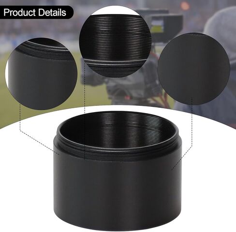 M42x1mm Telescope Extension Tube - 4.4cm (1.73 inch) Metal Focal Length Adapter for Astronomical Photography in Kuwait