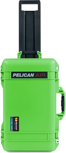 Lime Green Pelican Air 1535 Carry-on Case - Comes Empty - Black Handles & TSA Locking Latches. in Saudi Arabia