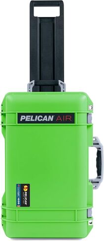 Lime Green Pelican Air 1535 Carry-on Case - Comes Empty - Black Handles & TSA Locking Latches. in Saudi Arabia
