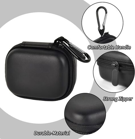 حافظة Boobowl لكاميرا KODAK/FLATIC/Mhaohuofu Mini Keychain، حقيبة تخزين مع حشوة إسفنجية DIY وجيب شبكي، حقيبة حمل بحلقة لكاميرا 4K Tiny/FHD 1080P 8MP الرقمية الصغيرة (صندوق فقط) in Kuwait