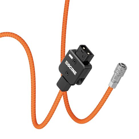 كابل طاقة ملفوف EACHSHOT ZGCINE D-Tap إلى BMPCC 4K/6K لكاميرا سينما Blackmagic Pocket Cinema، للتركيب الذهبي وبطارية التركيب على شكل V، Weipu Female to D Tap، تدوير 180 درجة DTap مع كابل مجدول من النايلون بطول 60 سم in Kuwait