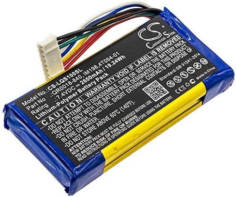 بطارية بديلة 2600 مللي أمبير في الساعة للوحة Qolsys IQ QR0018-840 IM198 4T054-01 (7.4 فولت) in Kuwait
