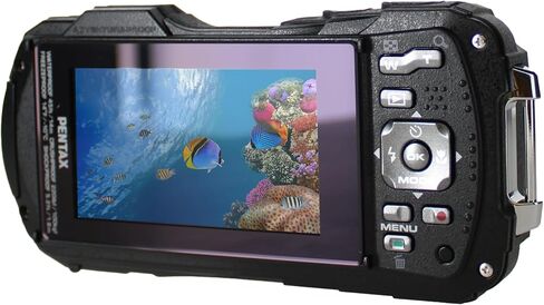 حزمة كاميرا Ricoh Pentax WG-90 الرقمية (02136) تتضمن: بطاقة ذاكرة 128 جيجابايت، قارئ بطاقات، بطارية قابلة لإعادة الشحن 2X، شاحن بطارية، حامل ثلاثي القوائم على الطاولة، حقيبة كاميرا، مجموعة تنظيف، المزيد من الملحقات in Kuwait