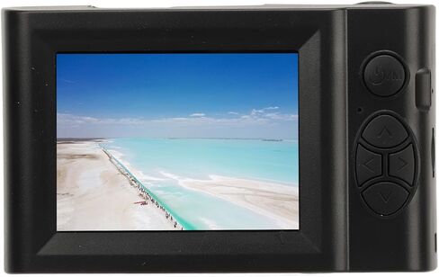 1080P 20MP - نقطة وتصوير محمولة مع شاشة 2.8، تكبير 8X، مؤقت ذاتي ووضع التجميل - للمراهقين والفتيات والأولاد in Kuwait