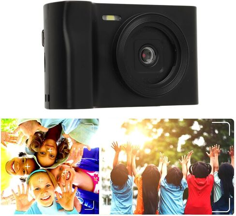 1080P 20MP - نقطة وتصوير محمولة مع شاشة 2.8، تكبير 8X، مؤقت ذاتي ووضع التجميل - للمراهقين والفتيات والأولاد in Kuwait