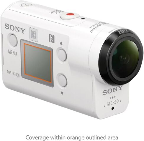 واقي شاشة BoxWave متوافق مع هاتف Sony FDR-X3000 - ClearTouch مضاد للتوهج (عبوتان)، غلاف غشاء غير لامع مضاد لبصمات الأصابع in Kuwait