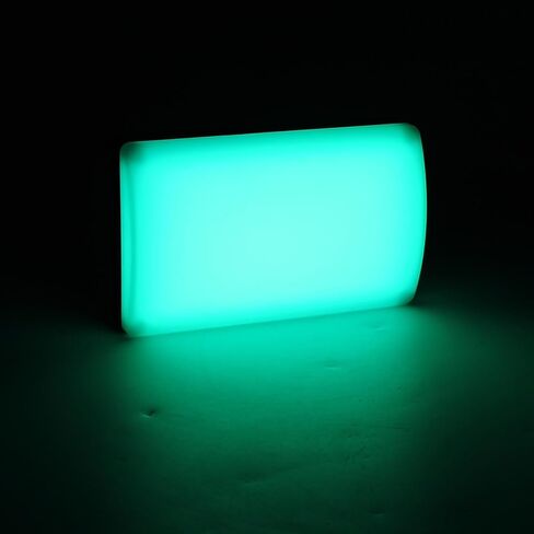 Focket RGB Video Light، 20 تأثيرات إضاءة 1800K-9000K درجة حرارة اللون ≥95 CRI إضاءة LED للتبريد الذكي للكاميرا، تصوير فوتوغرافي محمول مع حامل حذاء بارد للتصوير الفوتوغرافي in Kuwait