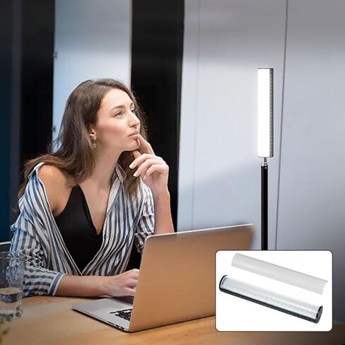 عصا إضاءة Pomya RGB LED، 72 أبيض 72 أصفر 48 مصباح LED RGB مع 95+ CRI، درجة حرارة اللون 1800K 9000K، بطارية 2600 مللي أمبير، أطراف مغناطيسية، مع لوحة تحكم في الإضاءة، للتصوير الفوتوغرافي والفيديو in Kuwait