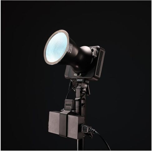 حزمة إضاءة فيديو LED RGB كاملة الألوان 120c من Amaran Ray (الولايات المتحدة) مع عاكس فريسنل صغير لـ Ray 60c و120c (عنصران) in Kuwait