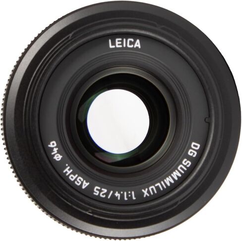Panasonic Leica DG Summilux 25mm f/1.4 II ASPH. Lens for Micro Four Thirds, 50mm Equivalent Prime, f/1.4 Aperture, Stepping AF Motor, 7-Blade Diaphragm, Bundle with Filter and Cleaning Kit (4 Items) in Kuwait