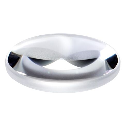 K9 Double-Convex Lens, 25mm Dia, 25mm Focal Length | VIS AR Coating with Ravg<0.5% @400~700nm | for Beam Collimation, Focusing & Imaging Systems in Saudi Arabia