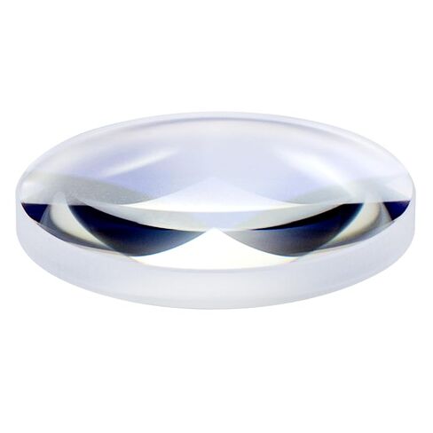 K9 Double-Convex Lens, 25mm Dia, 25mm Focal Length | VIS AR Coating with Ravg<0.5% @400~700nm | for Beam Collimation, Focusing & Imaging Systems in Saudi Arabia