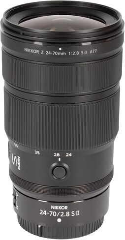 نيكون نيكور Z 24 70 ملم f2.8 S II عدسة Z Mount | تكبير قياسي بفتحة ثابتة مع بصريات متقدمة وجودة صورة احترافية لمنشئي المحتوى المختلط (20129) + طقم مرشح العدسة + المزيد in Kuwait