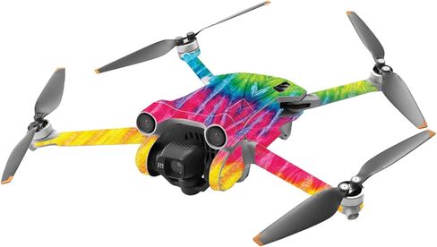 غلاف MightySkins متوافق مع DJI Mini 3 Pro - Tie Dye 2 | غطاء ملتف واقٍ ومتين وفريد ​​من نوعه من الفينيل | سهل التطبيق والإزالة وتغيير الأنماط | صنع في الولايات المتحدة الأمريكية in Kuwait
