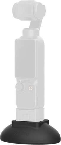 SmallRig 2 Pack قاعدة حامل من السيليكون لـ DJI Osmo Pocket 4/3، حامل سطح مكتب محمول مع وسادة شريط نانو مغناطيسية، منفذ USB-C مجاني، حامل سطح مكتب ثابت للجيب 4 3-6008 in Kuwait