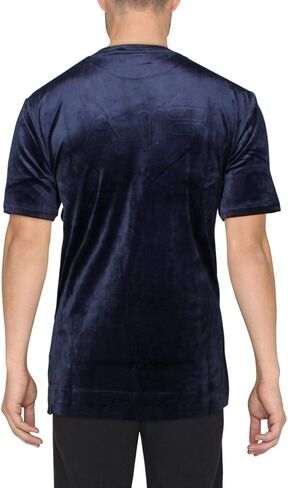 Fila Men's Evan-2 T-Shirt Short Sleeve Crew Neck Velour in Saudi Arabia