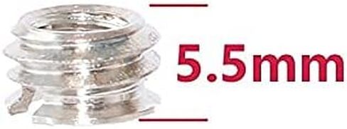 100x5.5 مللي متر 1/4 "إلى 3/8" الصلب كاميرا ترايبود جلبة محول ديزموند in Kuwait