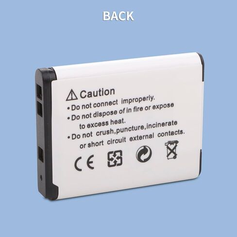 2 حزمة بطارية EN-EL19 وشاحن USB سريع لنيكون Coolpix S32 S33 S100 S2800 S3100 S3200 S3300 S3500 S3600 S3700 S4100 S4200 S4300 S5300 S6500 S6800 S7000 Son NP-BJ1 DSC-RX0 in Kuwait