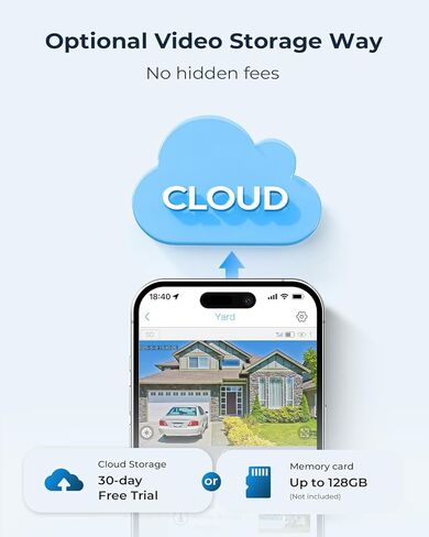 كاميرات أمان SEHMUA لاسلكية في الهواء الطلق بدقة 5 ميجابكسل، تكبير بصري 10x، عرض بانورامي 360 درجة، بطارية 10400 مللي أمبير في الساعة، تعمل بالطاقة الشمسية، رؤية ليلية ملونة، اكتشاف PIR، مقاومة للماء IP65 للمنزل (رمادي) in Kuwait