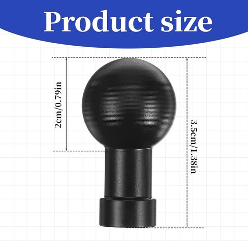 Vin Beauty 20 مللي متر الكرة رئيس جبل الألومنيوم 1/4 "-20 المسمار ذكر/مهايئ سالب للعمل هاتف مزود بكاميرا خوذة حامل GPS حامل قوس in Kuwait