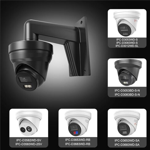 كاميرا Anpviz 4K PoE IP خارجية، كاميرا أمان ذكية مزدوجة الضوء بدقة 8 ميجابكسل + دعامة تثبيت على الحائط WM1273ZJ-130-TRL-B، تصميم معدني كامل in Kuwait