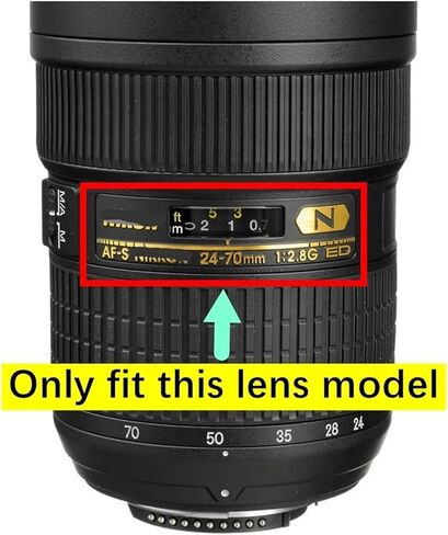 AF-S 24-70 مم F2.8G ED حلقة فلتر أمامية للأشعة فوق البنفسجية بقاعدة تثبيت أسطوانة ثابتة 24-70 2.8 F2.8 F/2.8 G 2.8G، متوافقة مع قطع إصلاح نيكون in Kuwait
