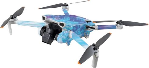 غلاف MightySkins متوافق مع DJI Mini 3 - بخار الطلاء | غطاء ملتف واقٍ ومتين وفريد ​​من نوعه من الفينيل | سهل التطبيق | صنع في الولايات المتحدة الأمريكية in Kuwait