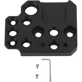 Aluminum Alloy Arrow Storage Case Plate for Ronin S SC RS2 RS3 Stabilizer, Expansion Mounting Base with 1/4 & 3/8 Inch Holes & Cold Shoe in Kuwait