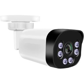 كاميرا 4K Poe مع صوت 48 فولت POE/DC 12 فولت 4 ميجابكسل/5 ميجابكسل/8 ميجابكسل رؤية ليلية فائقة الدقة للمراقبة بالفيديو لـ Nvr(6 مم، 4 ميجابكسل POE48V) in Kuwait
