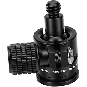 Sorandy Ball Head Mount, Aluminum Alloy 360 Rotating Ball Tripod Head, 1/4 Threaded Port Camera Mount Adapter with Rotating Design, Ideal for Camping Equipment in Kuwait