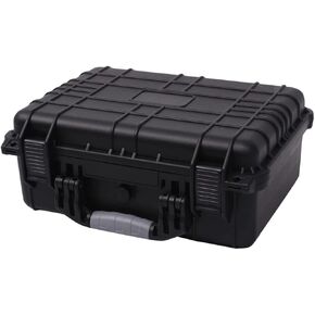 حقيبة معدات صلبة مقاس 16 × 13 × 6.9 بوصة، حقيبة حمل كاميرا واقية مقاومة للماء مع حشوات إسفنجية قابلة للتخصيص للعدسات والأدوات والملحقات الهشة in Kuwait