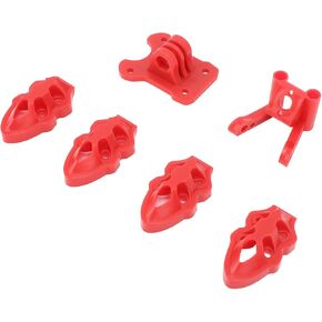 Alomejor FPV Drone Mounting Kit, 3D Printed Motor Camera Antenna Base, Lightweight Strong Protective Frame, with Customizable Design, for 5-10in Quadcopter (Green) in Kuwait