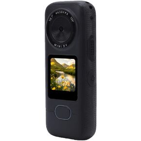 Yunseity 4K Portable Action Camera, 64MP Sports Camera with 1.4 Inch Touch Screen, 125 Degree Wide Angle, IPX6 Water Proof, WiFi APP Connection for Outdoor Sports Diving Cycling in Kuwait