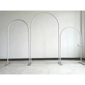 Aluminum Alloy Floral Arch Stand, Thickened Design for Wedding and Party Backdrop, Durable and Sturdy Support for Decorations in Kuwait
